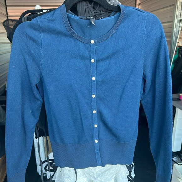 Baby Cashmere Button Front Cardigan - Picture 3 of 3